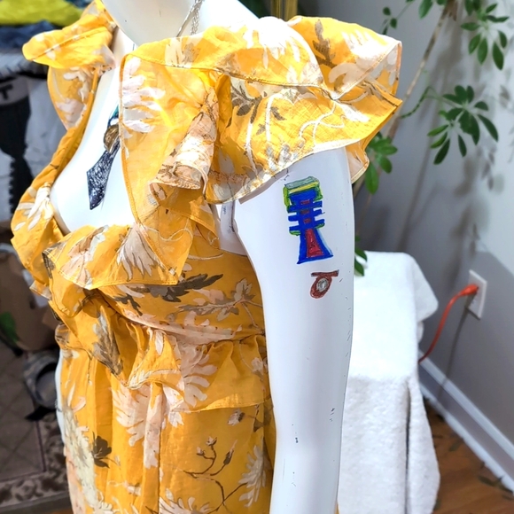 H&M Yellow SUMMER Dress - Picture 4 of 9